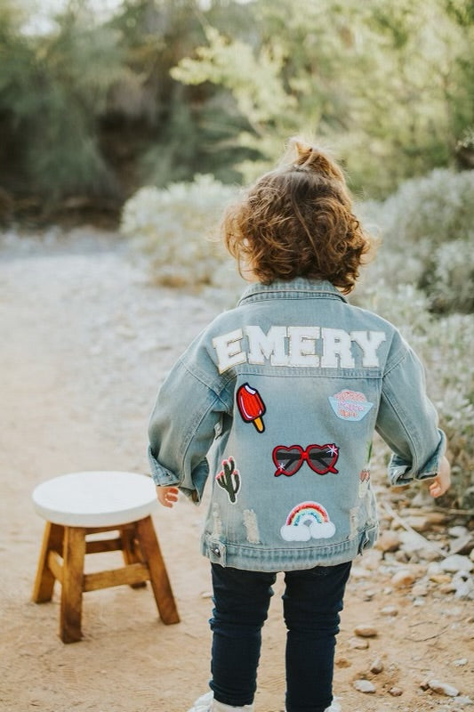 Custom Denim Jacket For Kids