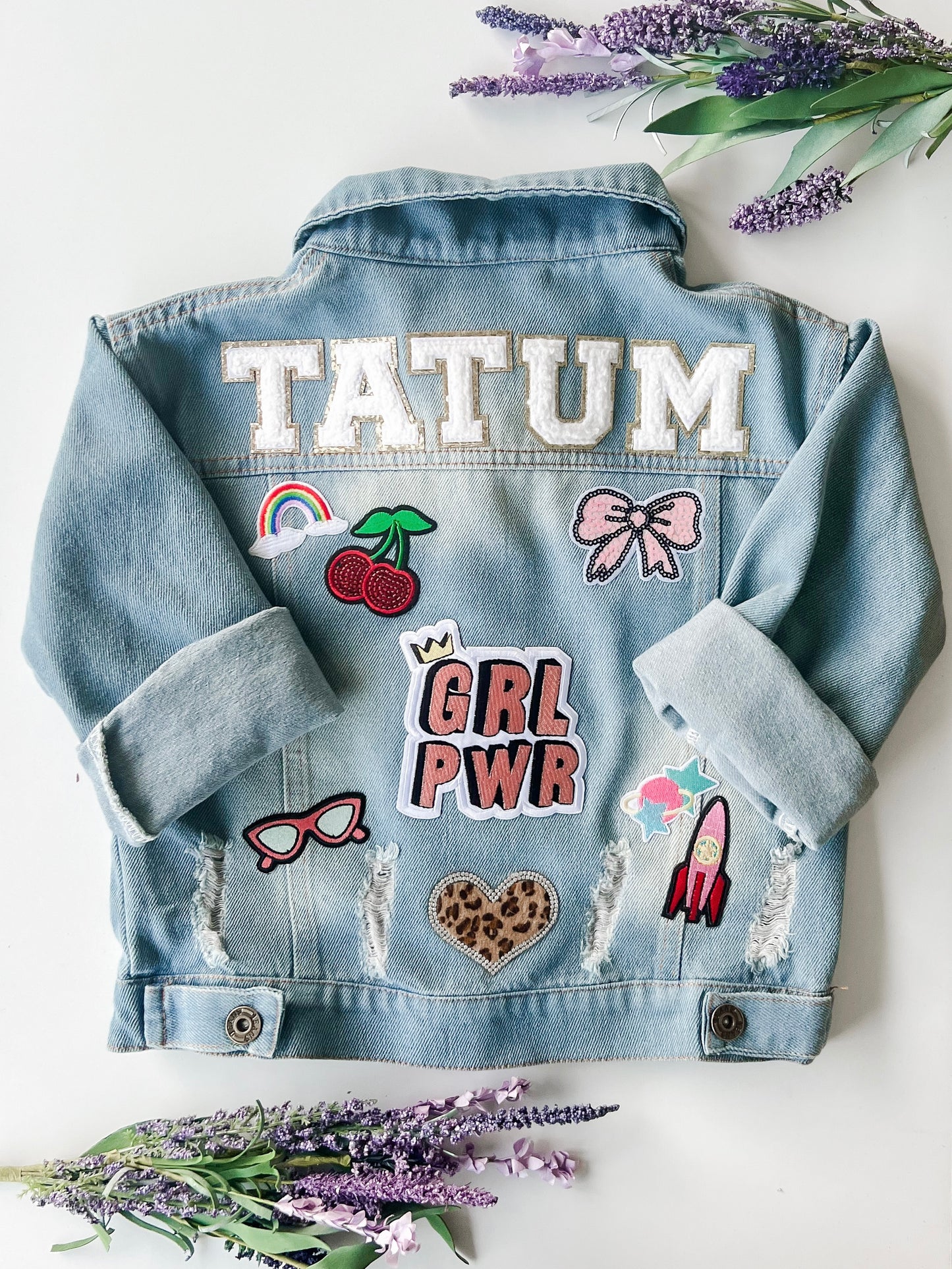 Custom Denim Jacket For Kids