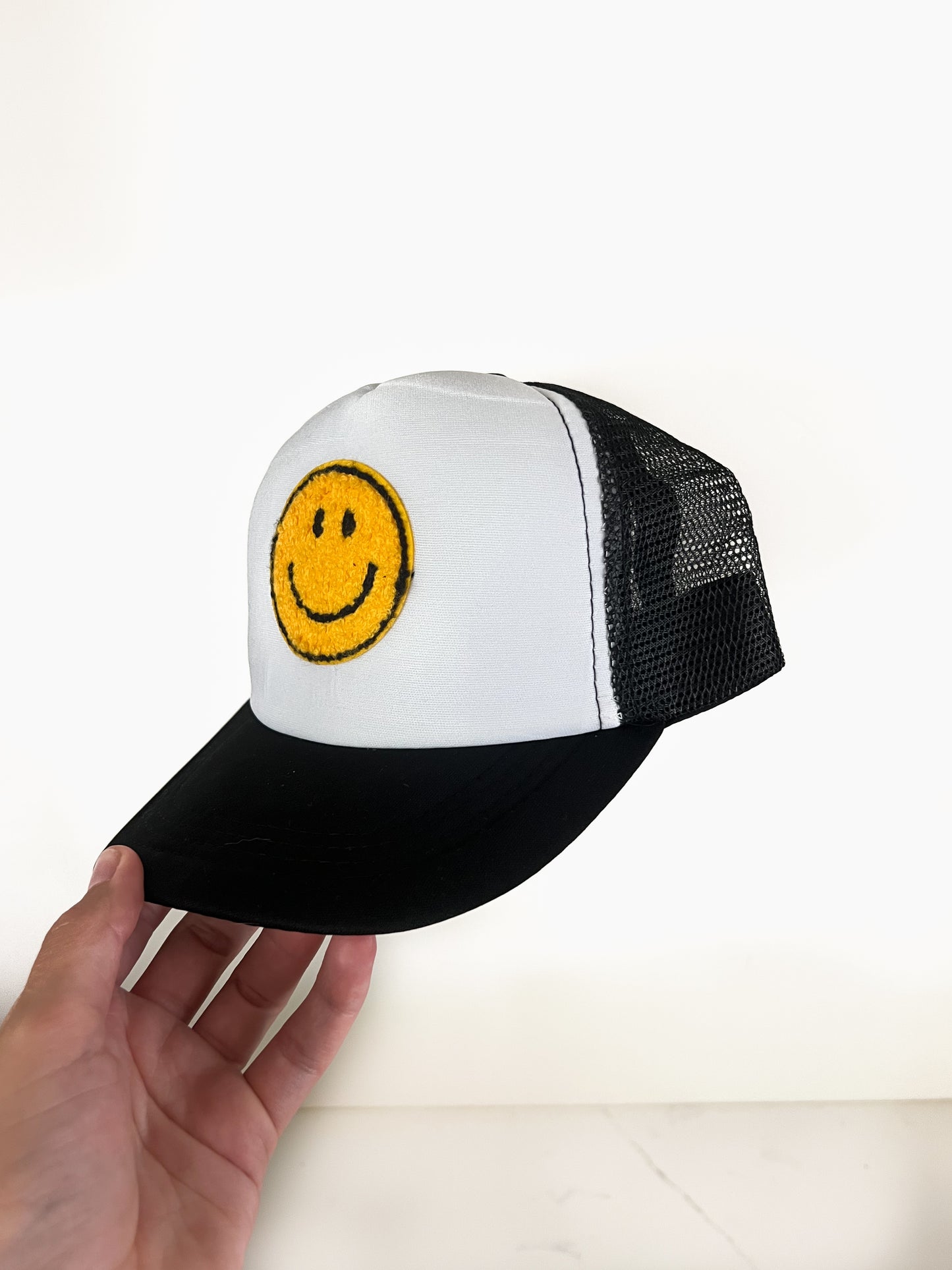 Kids Smiley Face Trucker Hat