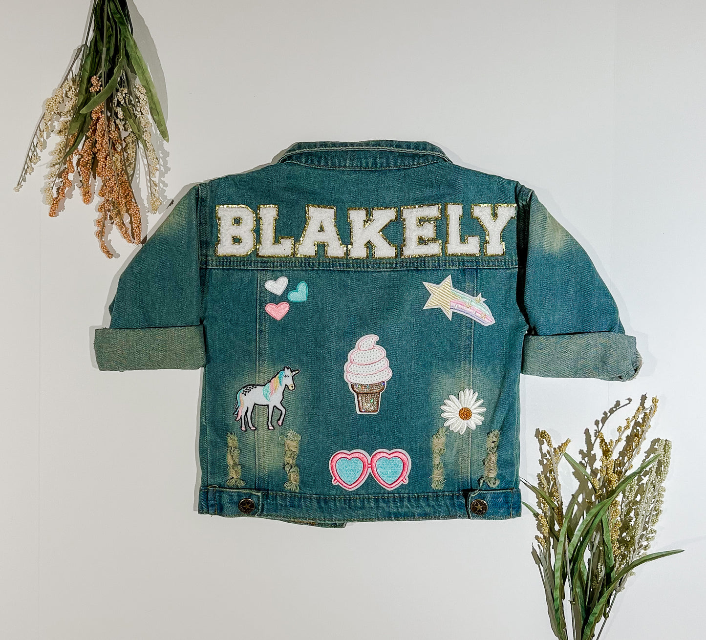 Custom Denim Jacket For Kids