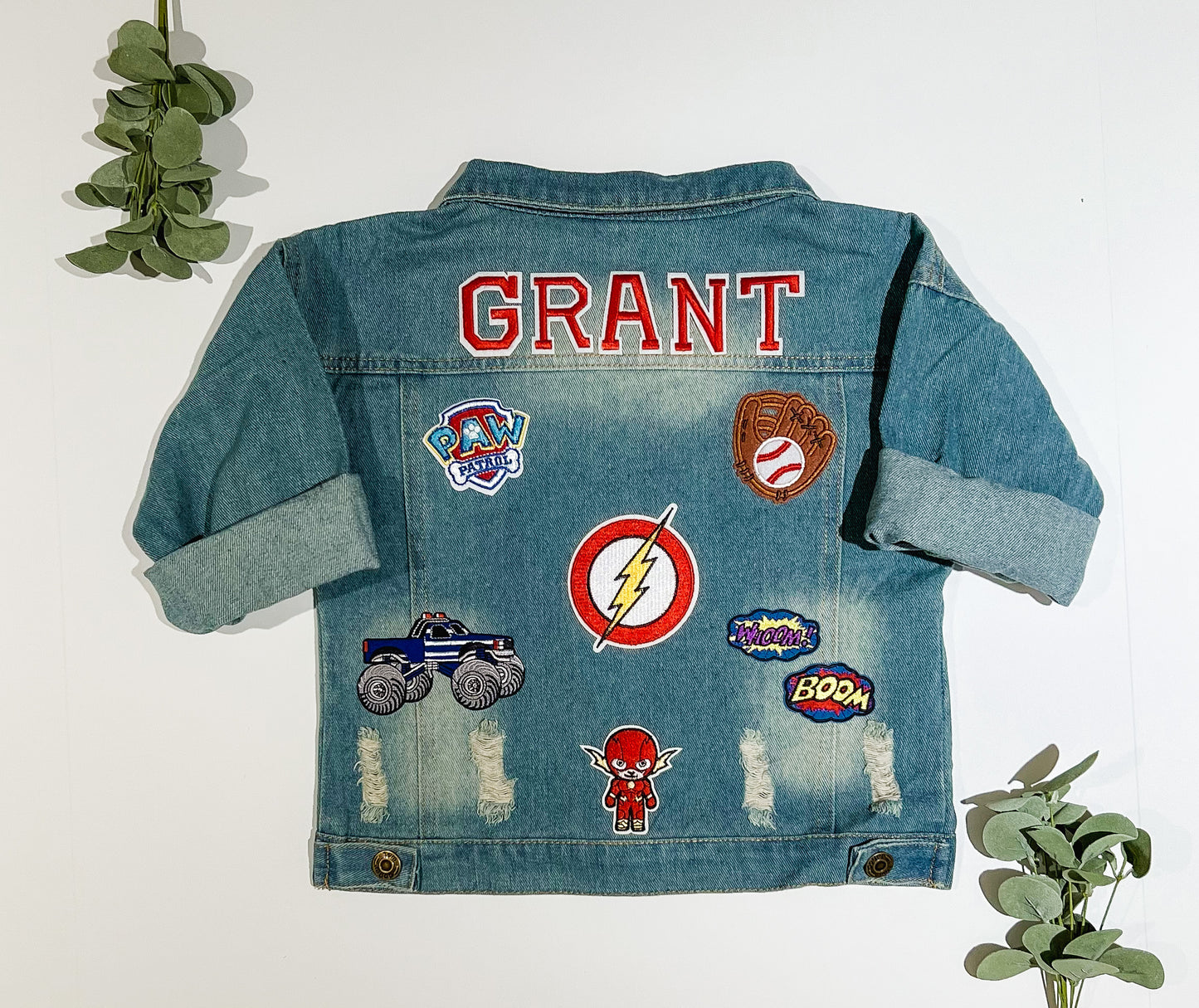 Custom Denim Jacket For Kids