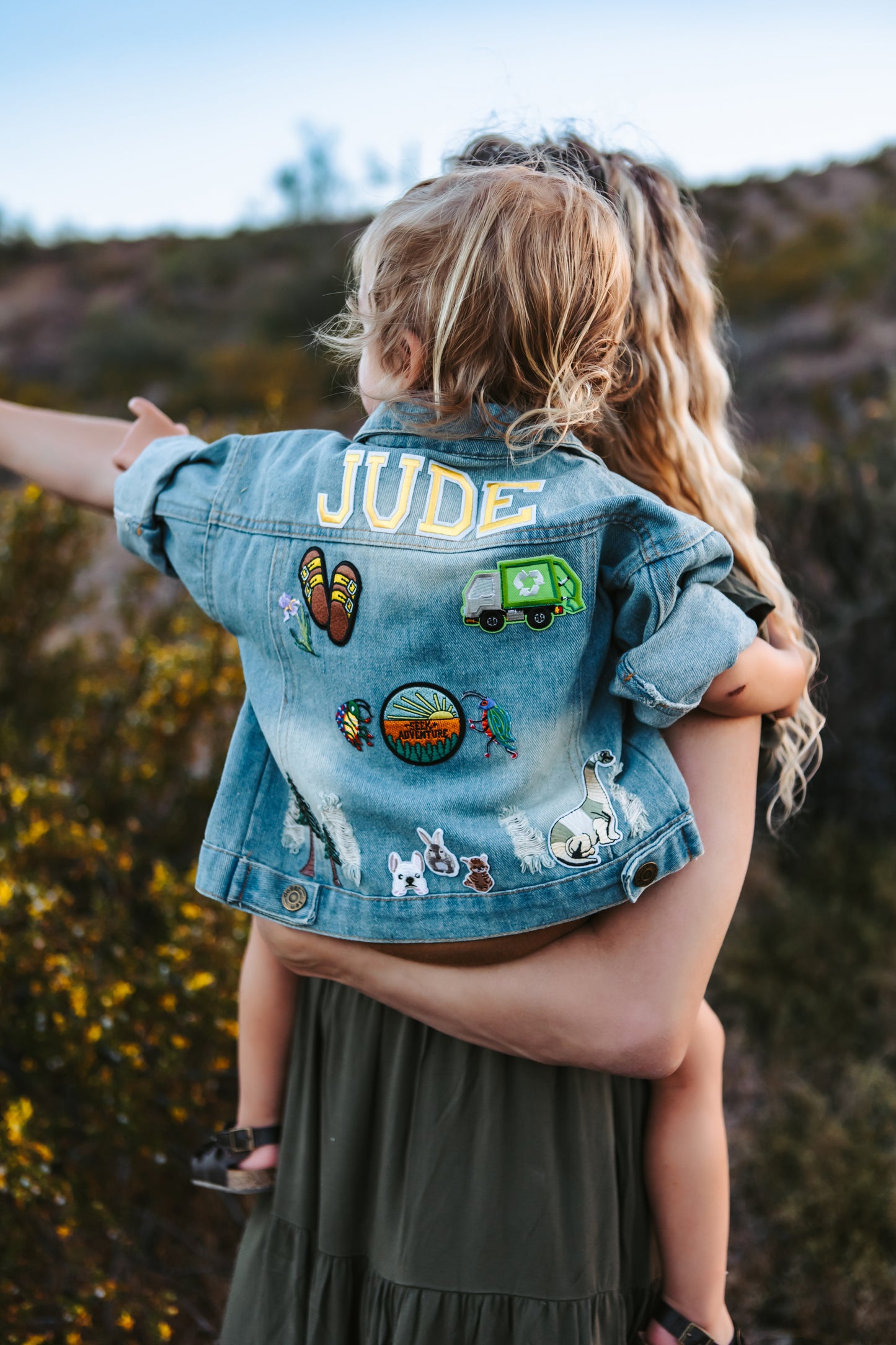 Custom Denim Jacket For Kids