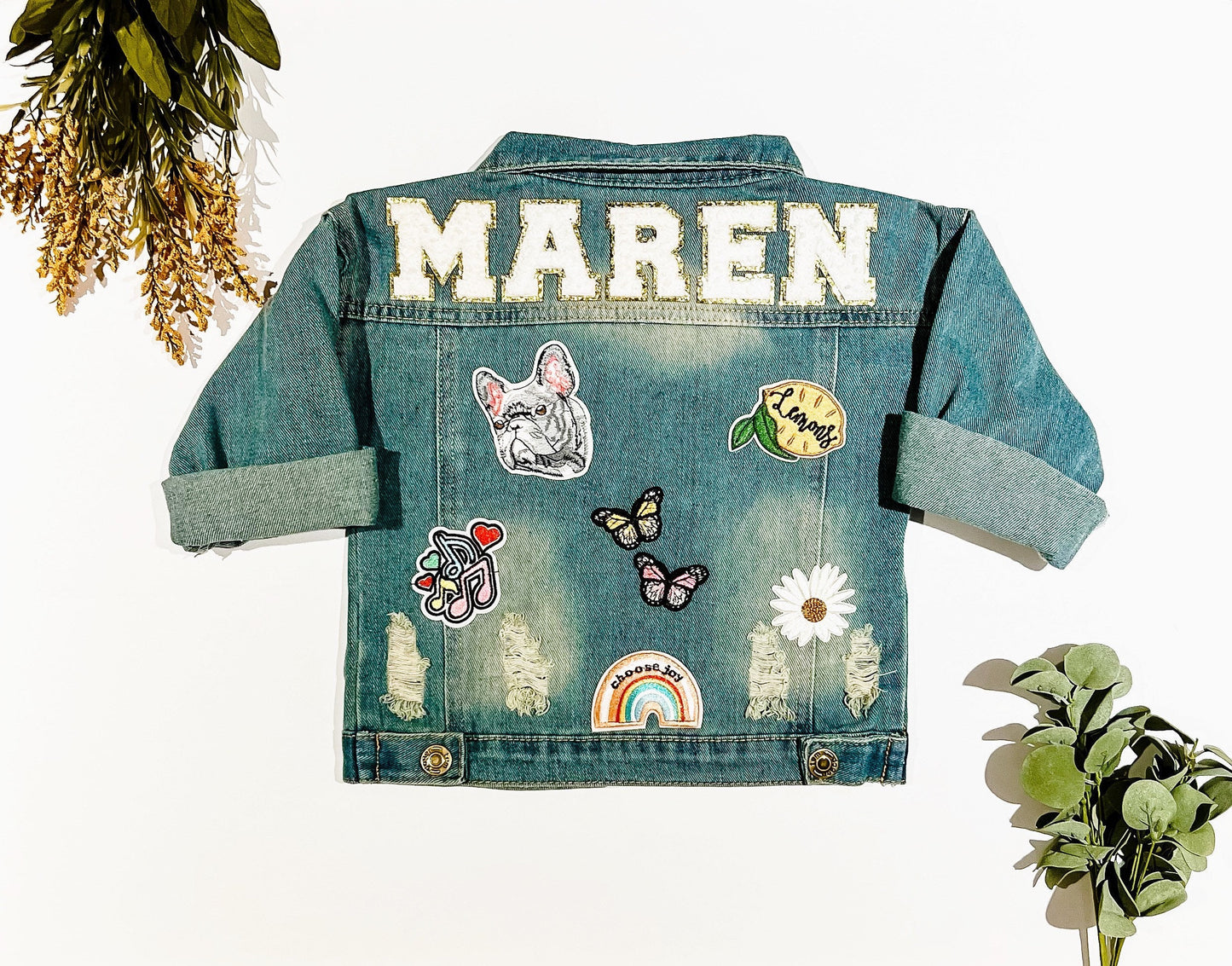 Custom Denim Jacket For Kids