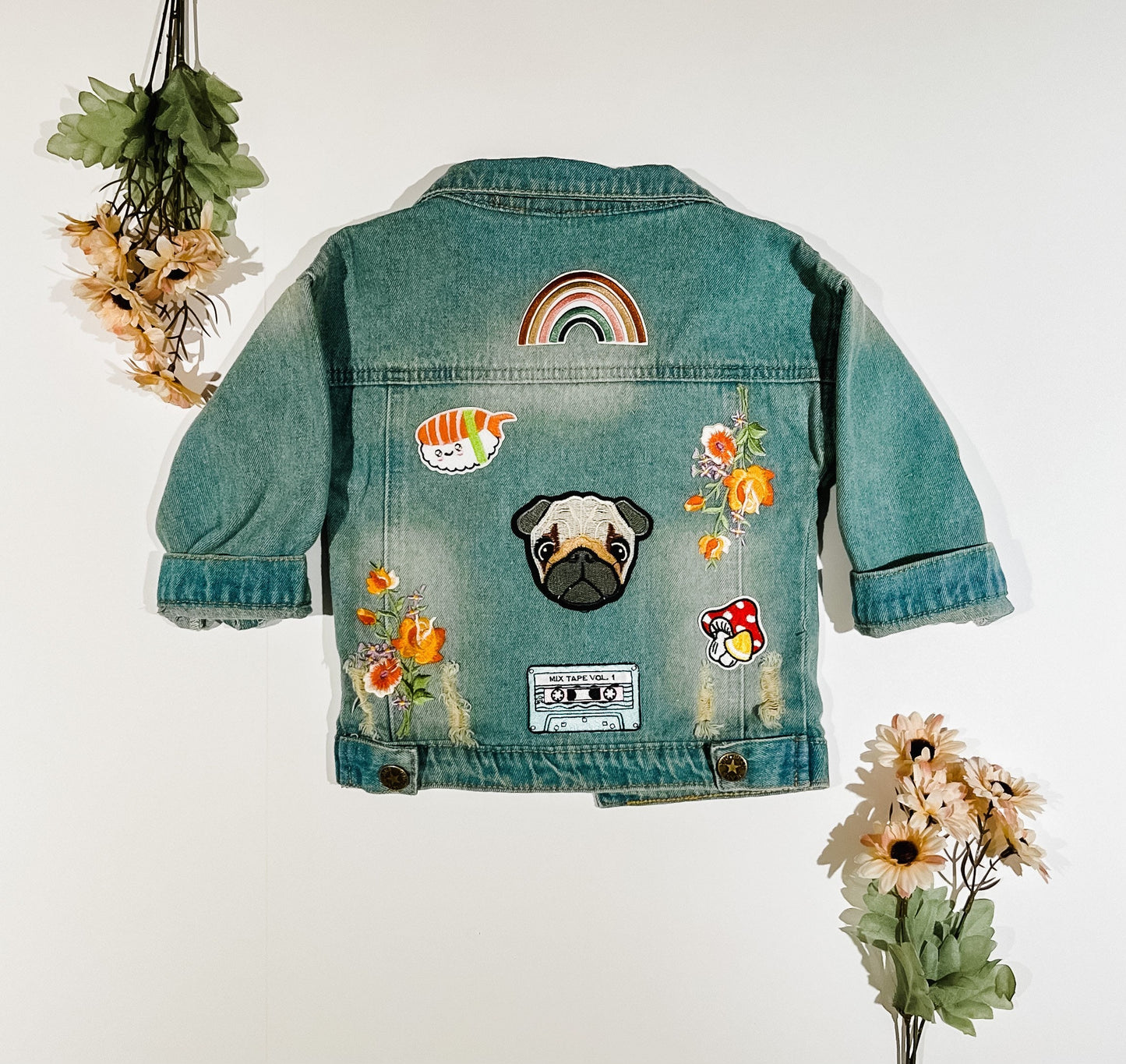 Custom Denim Jacket For Kids